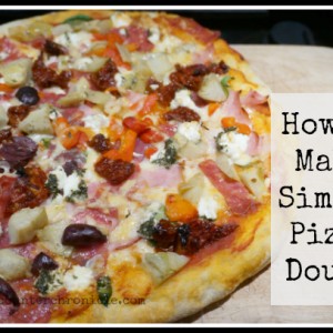 how to make pizza dough