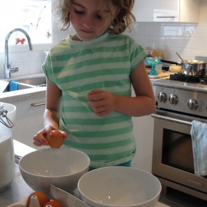 kid in the kitchen