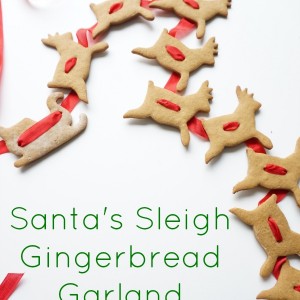 gingerbread cookie garland