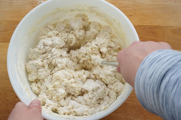 soda bread coming together