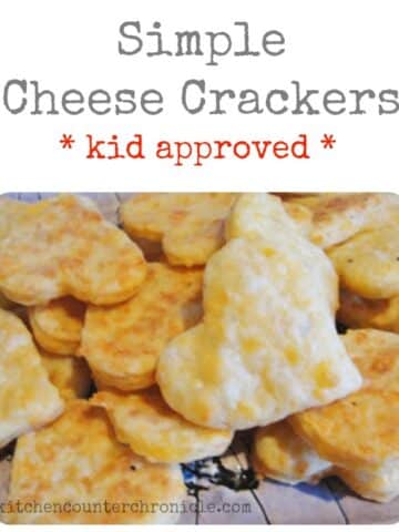 simple cheese crackers