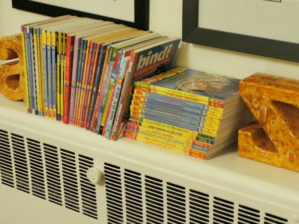 books as decorations