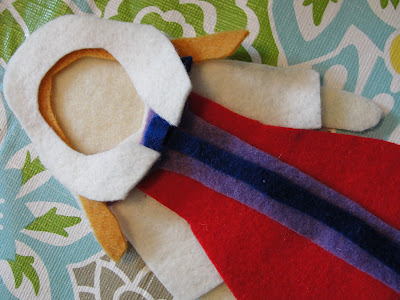 felt russian doll