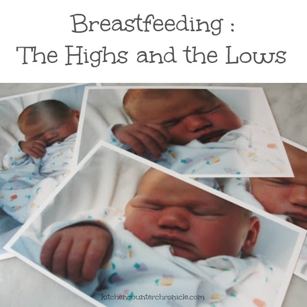 breastfeeding highs and lows
