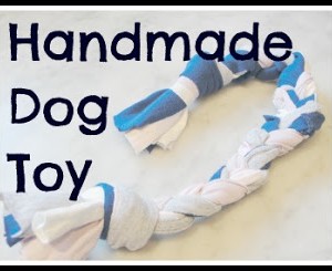 handmade dog toy