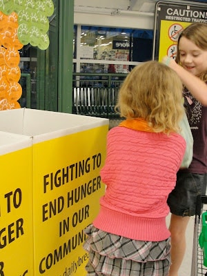 food bank donation