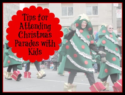 tips for enjoying a christmas parade with kids