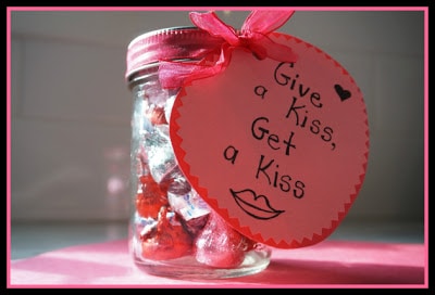 mason jar valentine treat for kids