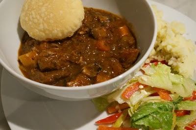 guinness beef stew with mashed potatoes
