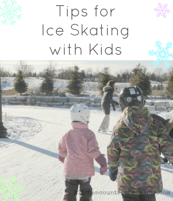 ice skating with kids