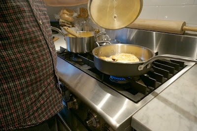 cooking with pots and pans