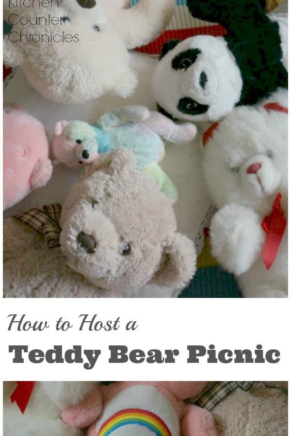 How to Host a Teddy Bear Picnic - Whether it's raining or sunny - everyday is perfect for a teddy bear picnic. Gather up the bears and the books and don't forget your blanket. | Kid Activity | Rainy Day Activity | Teddy Bear Activity |