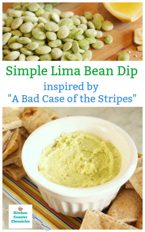 Delicious Lima Bean Dip Inspired by A Lima Bean Book for Kids