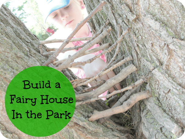 fairy house in park