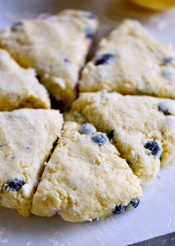 blueberry scones