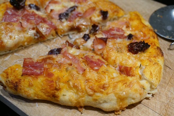 homemade pizza