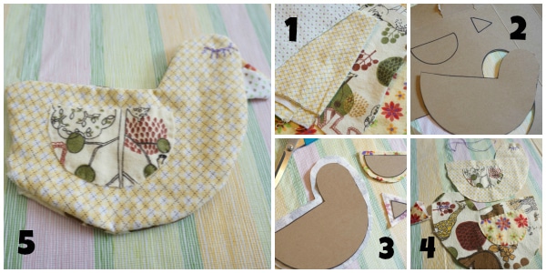 quilt hen collage