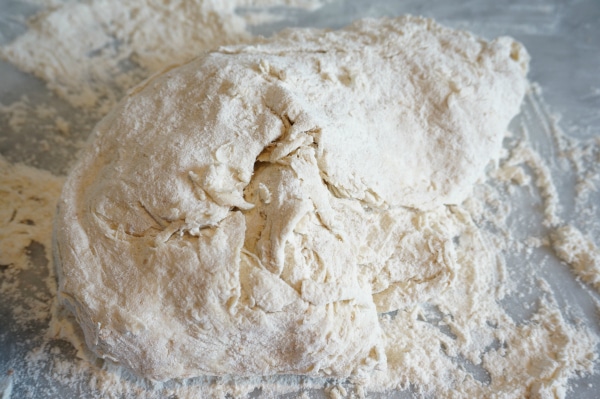 bread dough knead