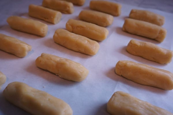 rolled cookie dough