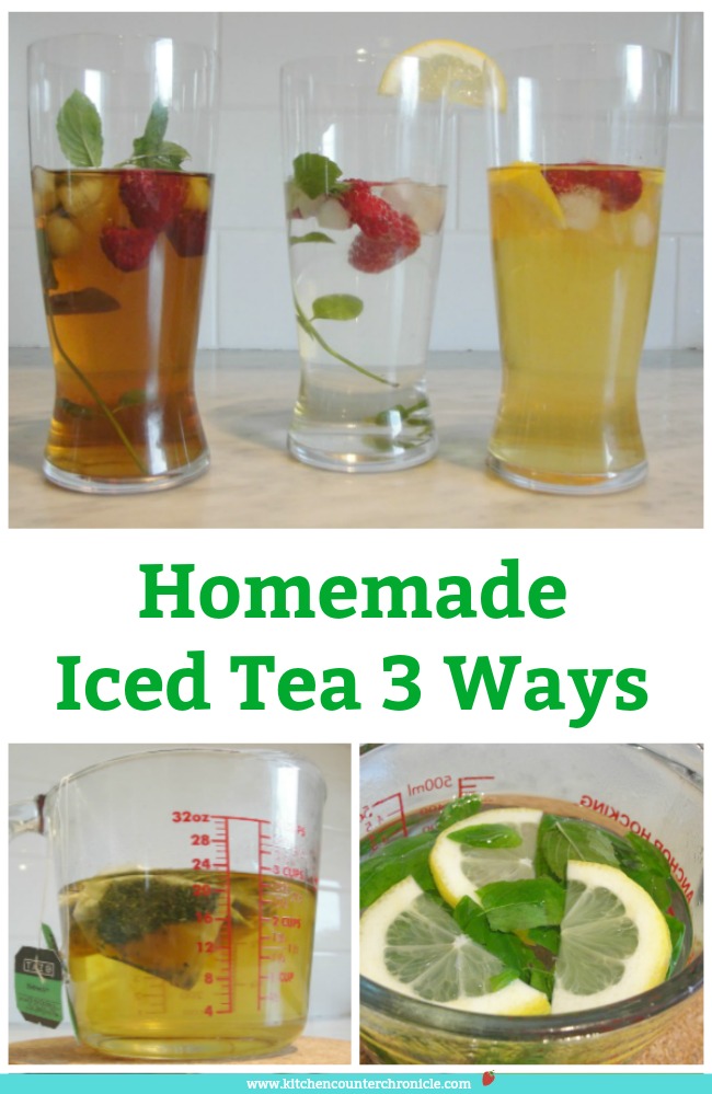 3 Simple Iced Tea Recipes