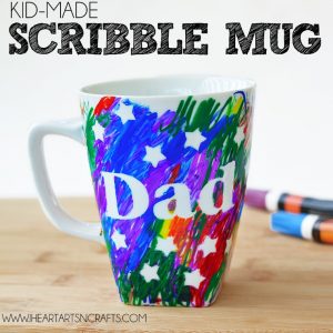 FAther's Day scribble mug
