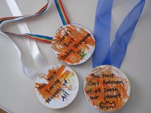 father's day medals made from paper