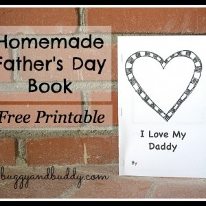 father's day printable book all about Dad