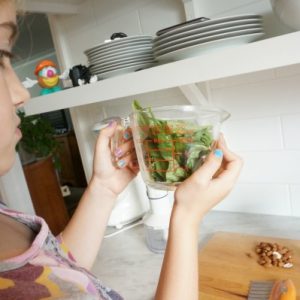 kids learning in the kitchen