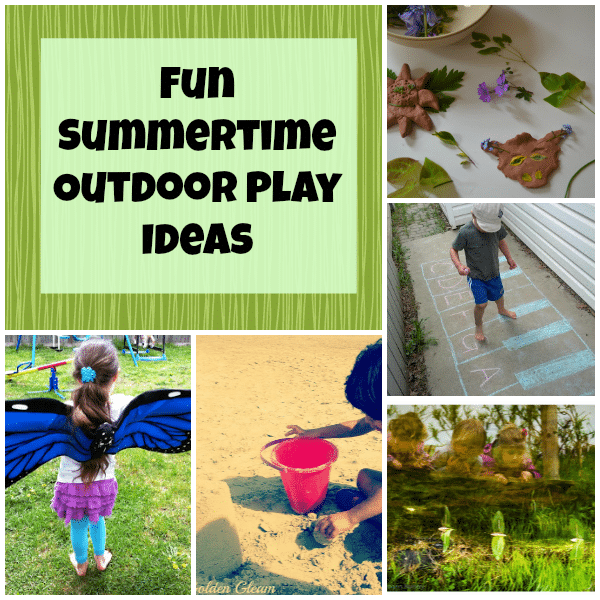 summertime outdoor play ideas