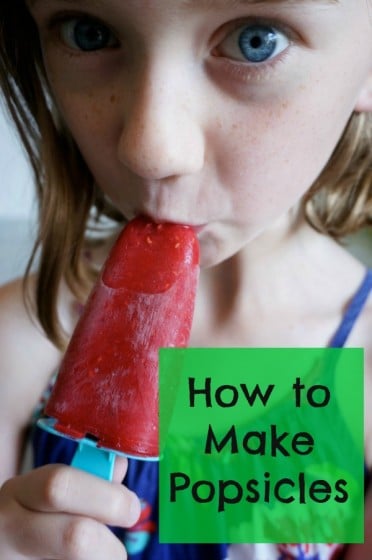 how to make popsicles