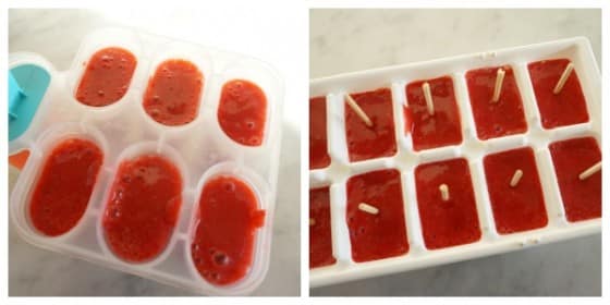popsicles in mould