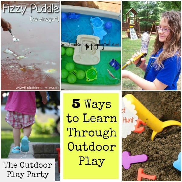 learn through outdoor play