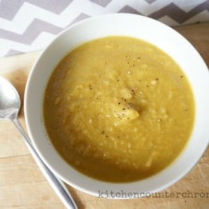 butternut squash and parsnip soup
