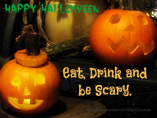 eat, drink and be scary