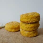 pumpkin biscuits baked