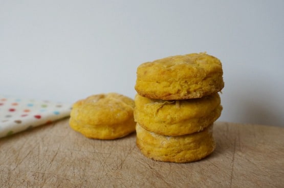 pumpkin biscuits baked