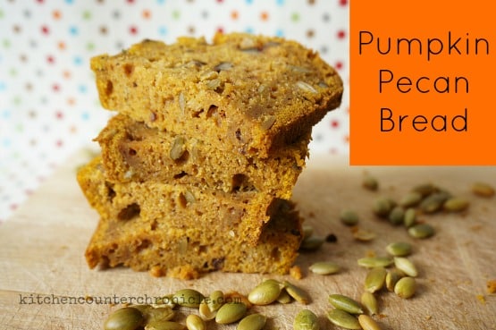 pumpkin pecan bread