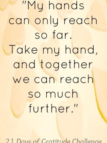 21 days of gratitude challenge