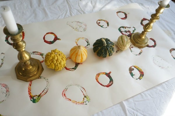 gourd stamped runner