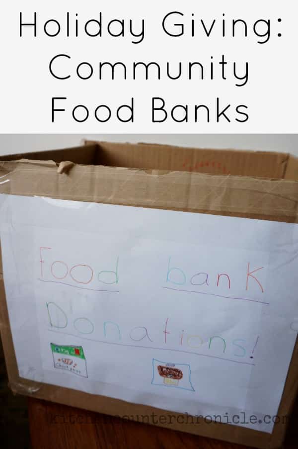 holiday giving community food banks
