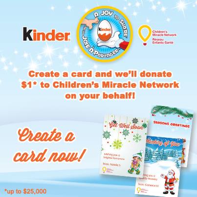 kinder card information