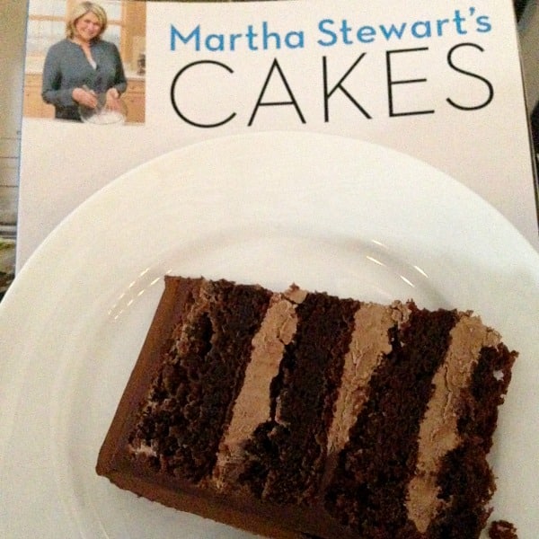 martha stewart cut cake