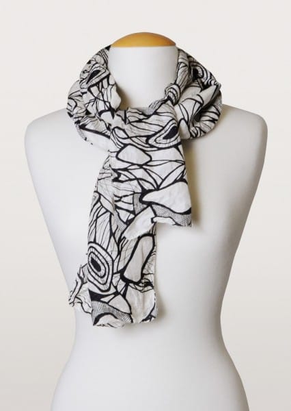 river rocks scarf