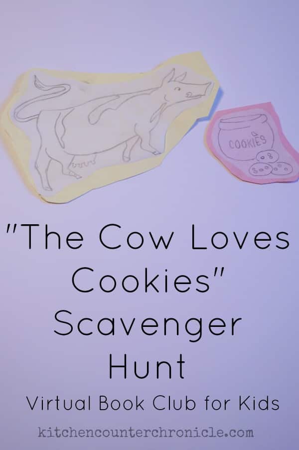 the cow loves cookies scavenger hunt
