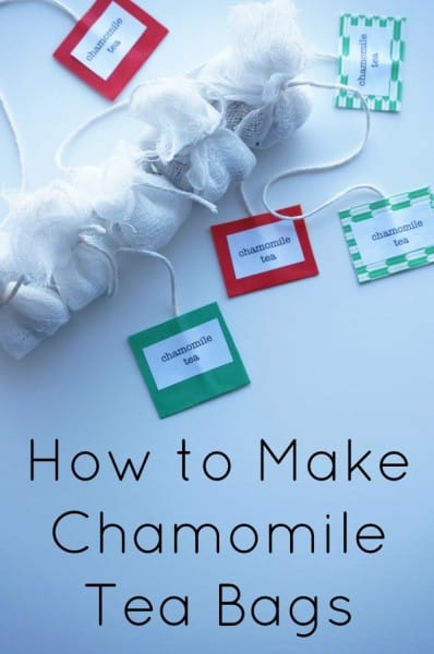 handmade tea bags
