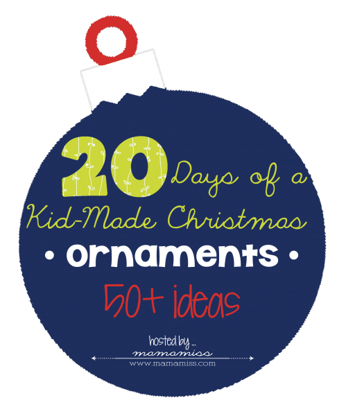 kid made ornament series