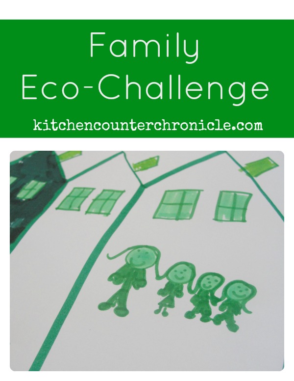 family eco-challenge button