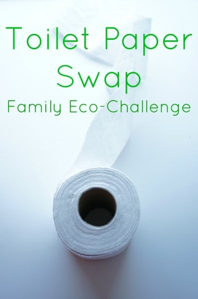 family eco-challenge toilet paper swap