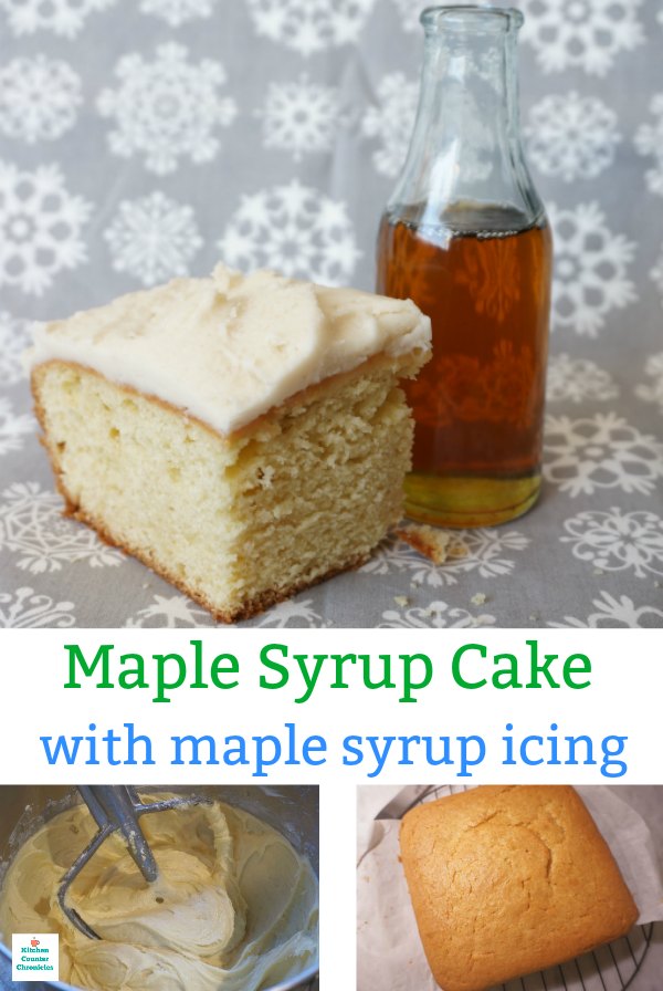 maple syrup cake recipe with maple syrup icing recipe pin