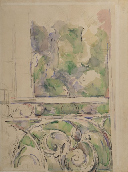 paul cezanne the balcony